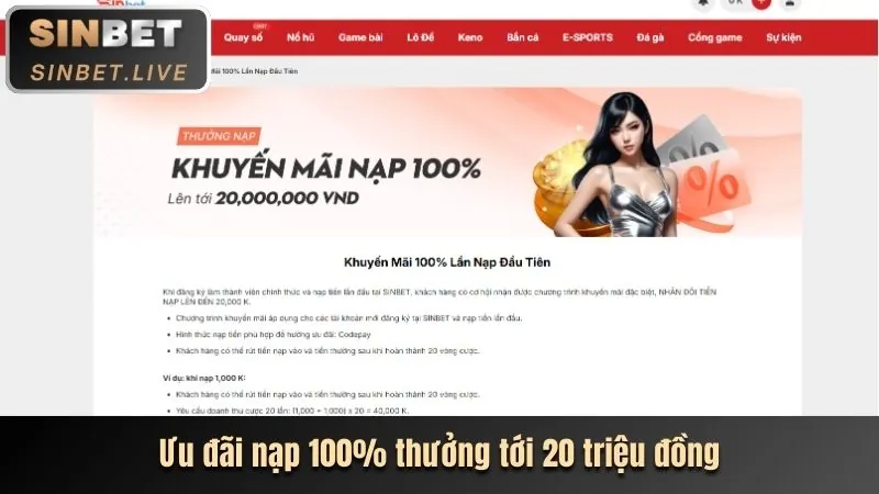 Không gian sòng bạc trực tuyến sang trọng tại win55
